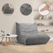 Memory Foam Tufted Lazy Caterpillar Sofa For Reading Room, Game Room, Living Room, Bedroom, Apartment, Lounge, Office